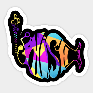 Phish Geometrik Sticker